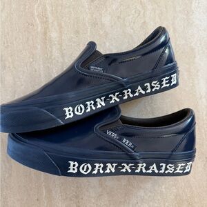Vans x Born x Raised Invite Only Dodger Blue Slip-Ons
